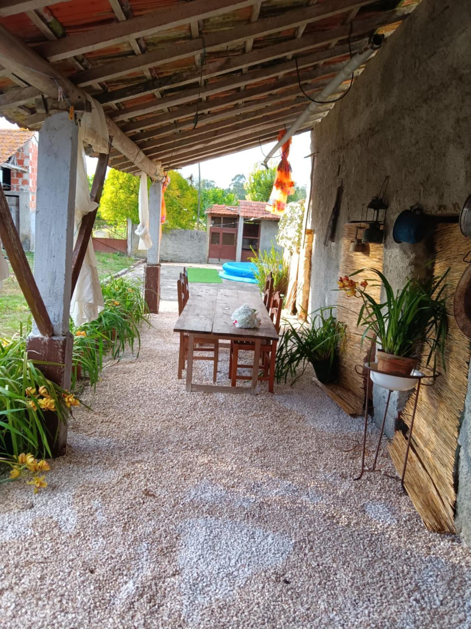 Casa Da Vovo Ceu - Casa De Campo Gandaresa - Country House, Entre Coimbra E Aveiro, A 15 Minutos Carro Praia Mira - Quintal Com Piscina Insuflavel Cantanhede Zewnętrze zdjęcie